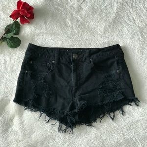 American Eagle Black Shorts
